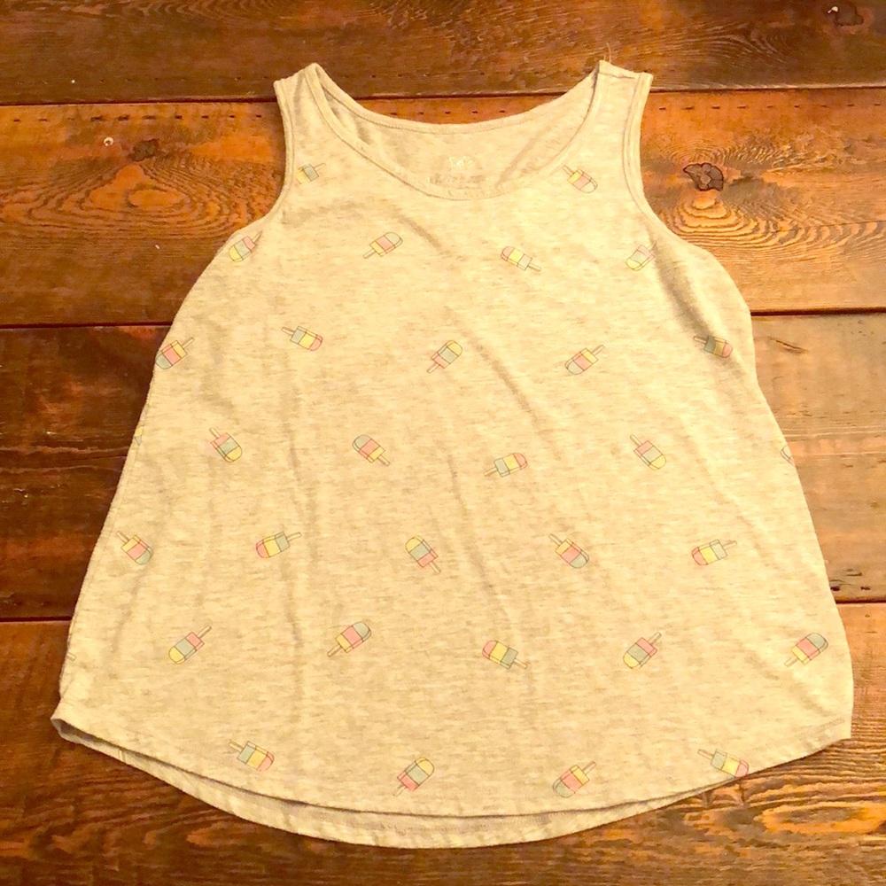 Justice popsicle sleeveless top